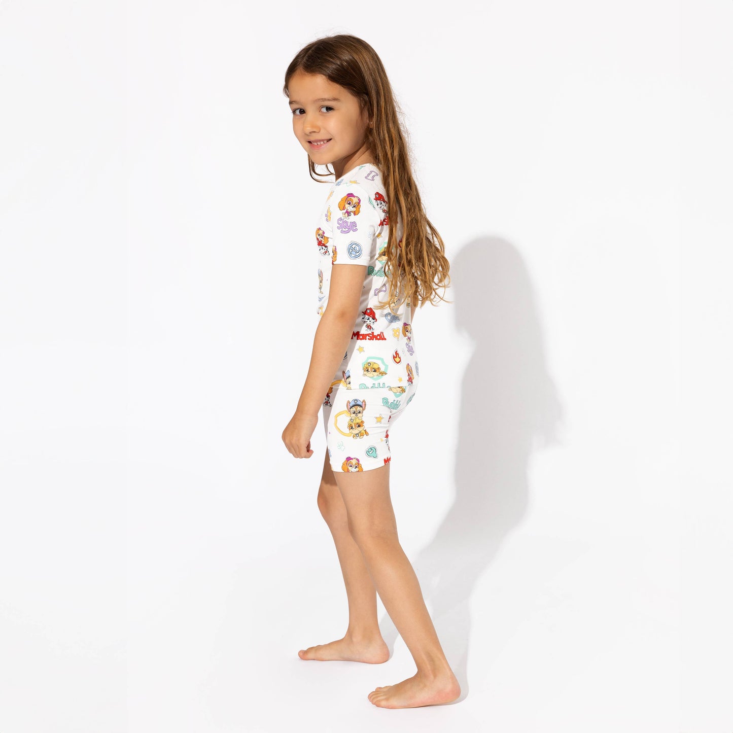 PAW Patrol: Playful Pups Bamboo Kids Pajama Short Set: 6Y