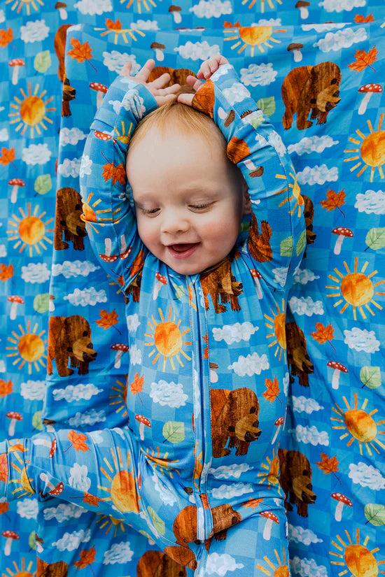 Dream Changing Pad- ERIC CARLE BEAR-Y BLUE SKIES