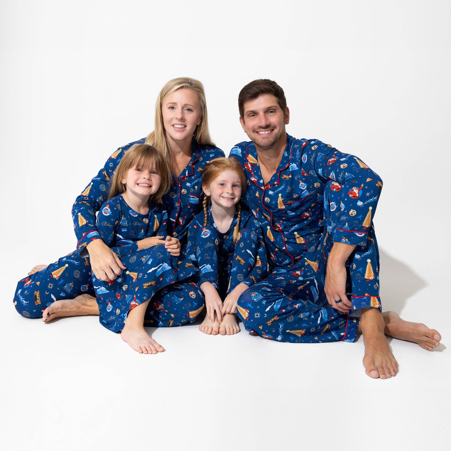 The Polar Express Bamboo Women's Pajama Set: M