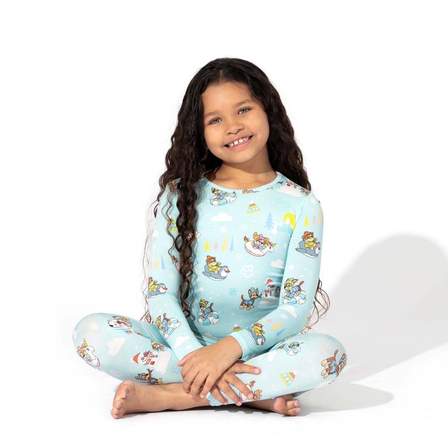 PAW Patrol Winter Kids Bamboo Pajamas: 5T