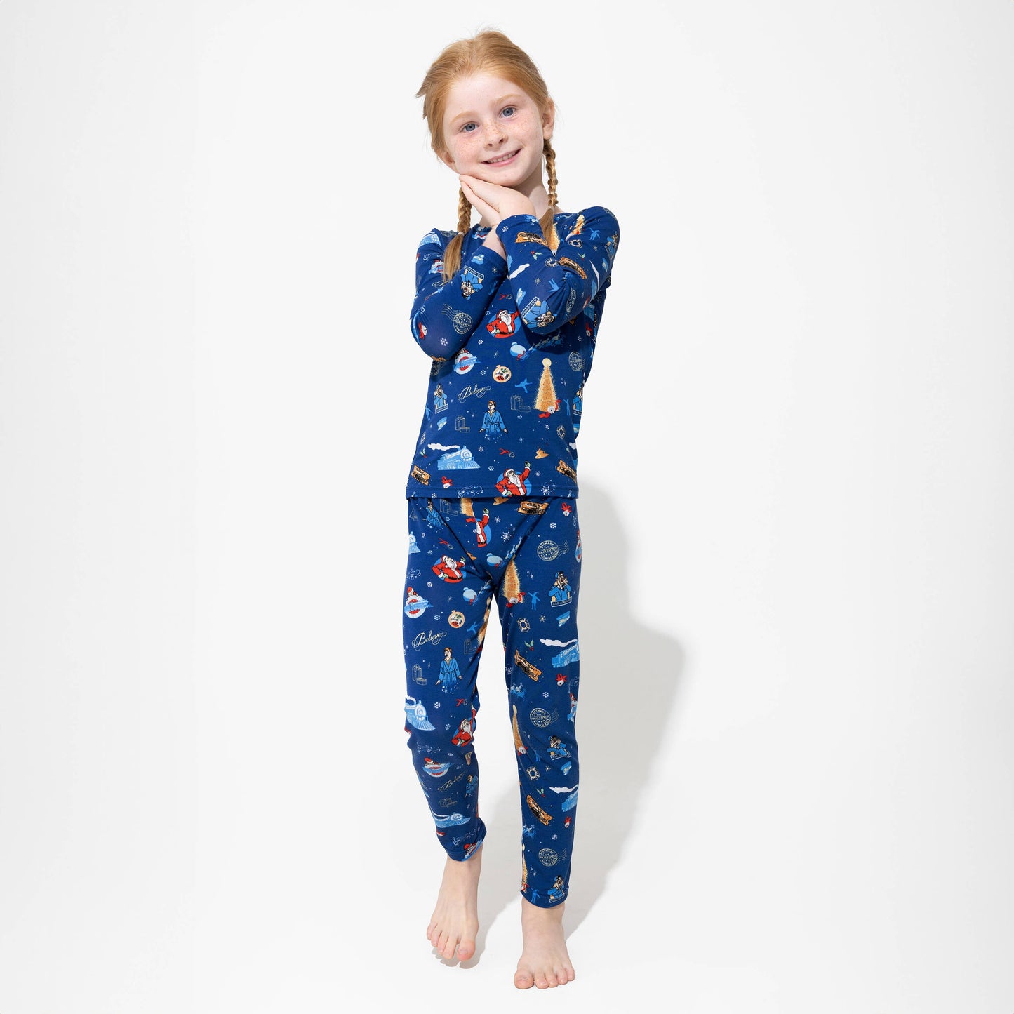 The Polar Express Bamboo Kids Pajamas: 5T