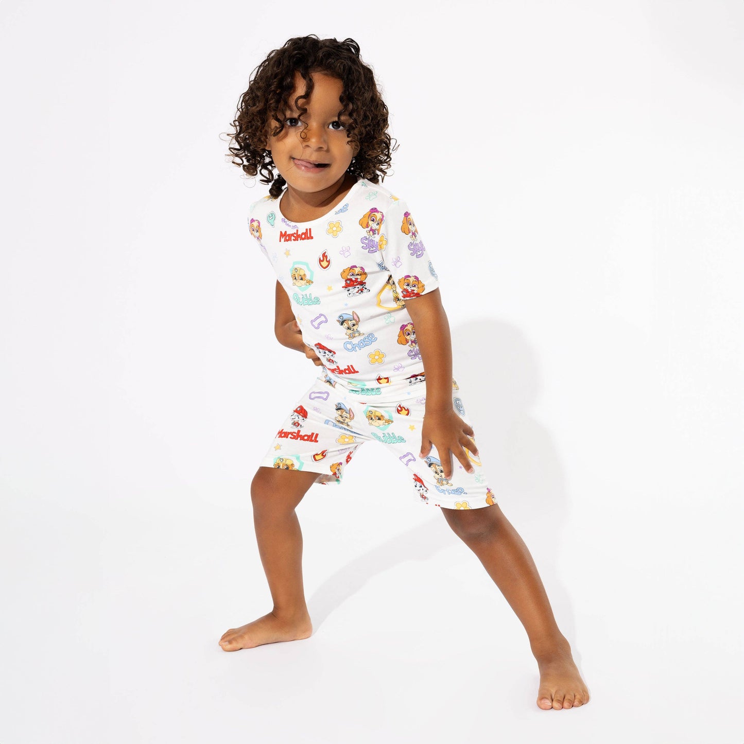 PAW Patrol: Playful Pups Bamboo Kids Pajama Short Set: 6Y