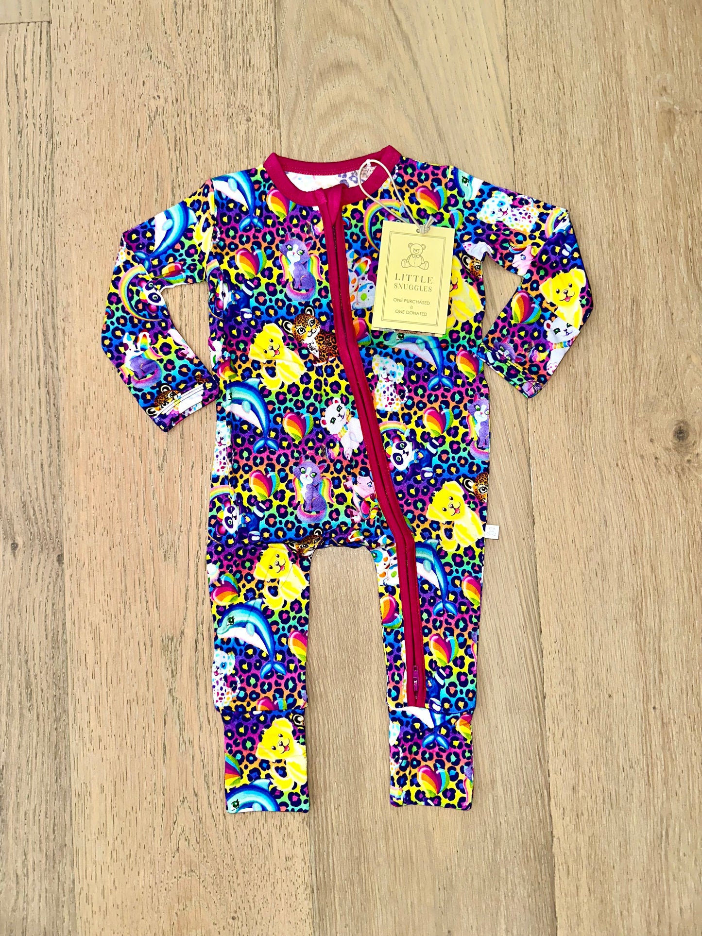 Bamboo (Connor) Zippy Romper- RETRO KIDS NOSTALGIA