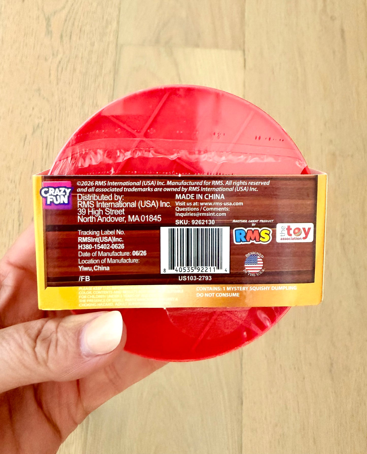 Crazy Fun RMS Treasure Mystery Dumpling