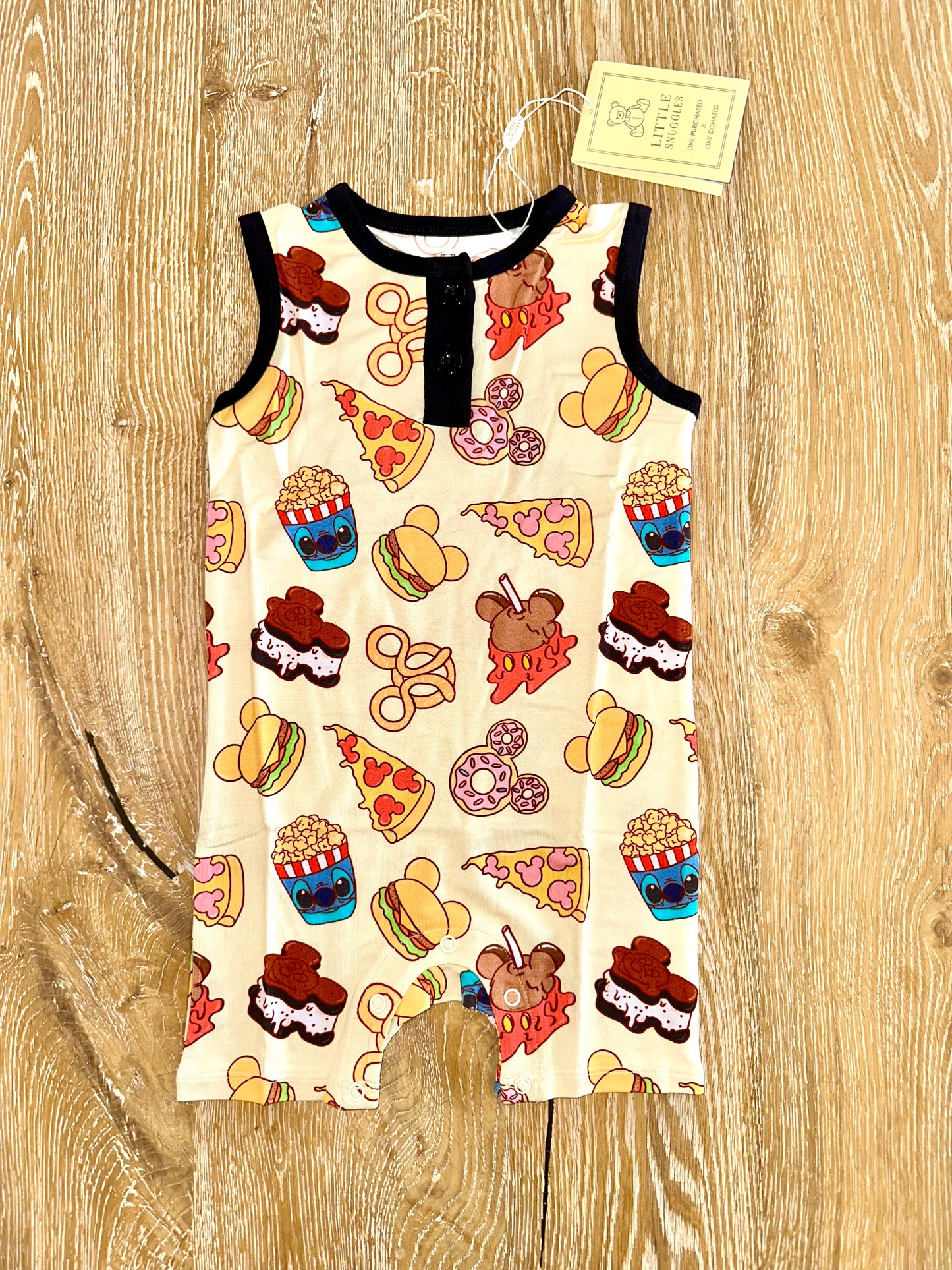 Bamboo Shortie Tank Romper (HANK)- BEAUTIFULLY BOLD PARK TREATS