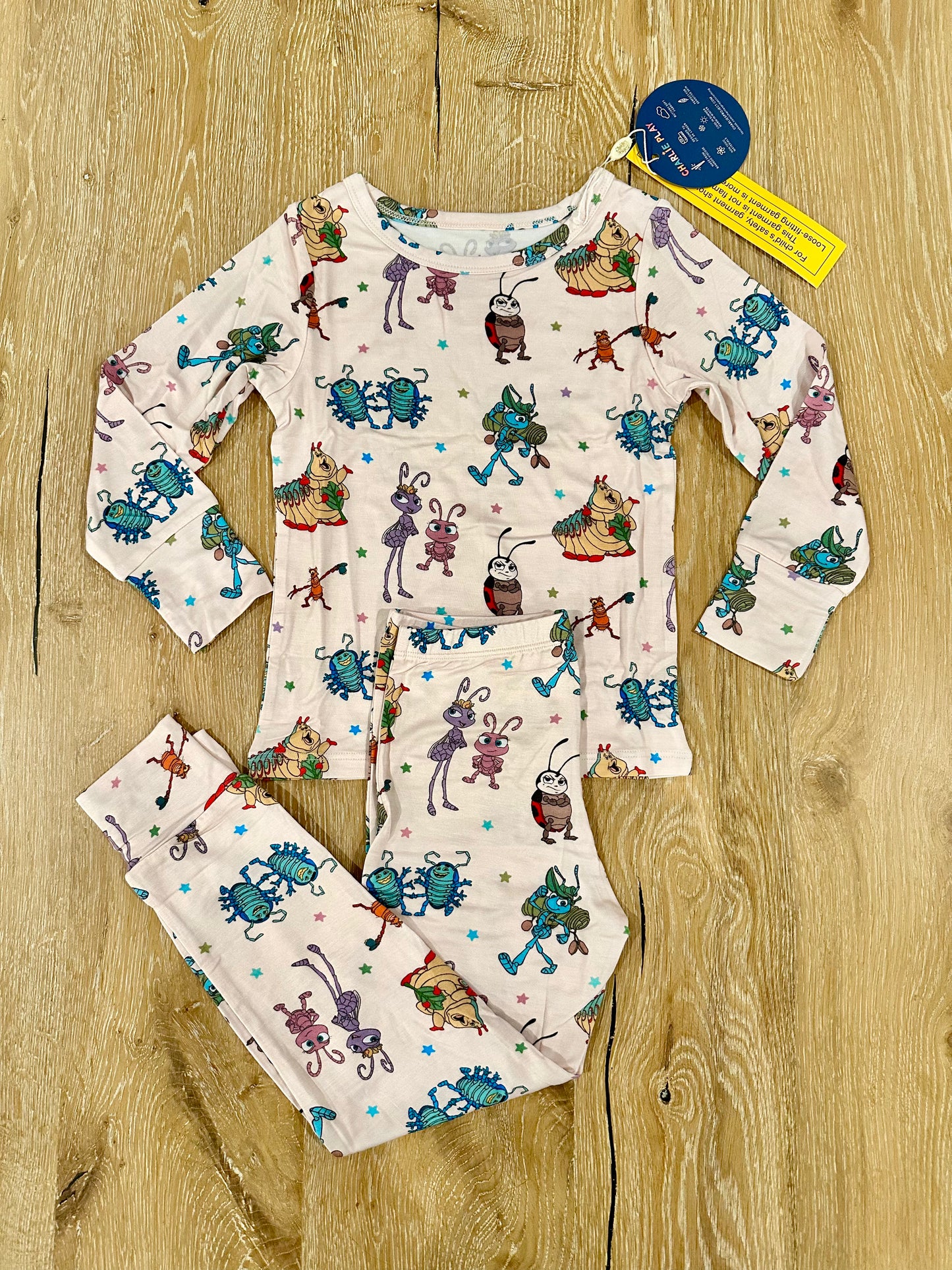 Bamboo Long Sleeve Lounge Set (Willow)- BUG BESTIES