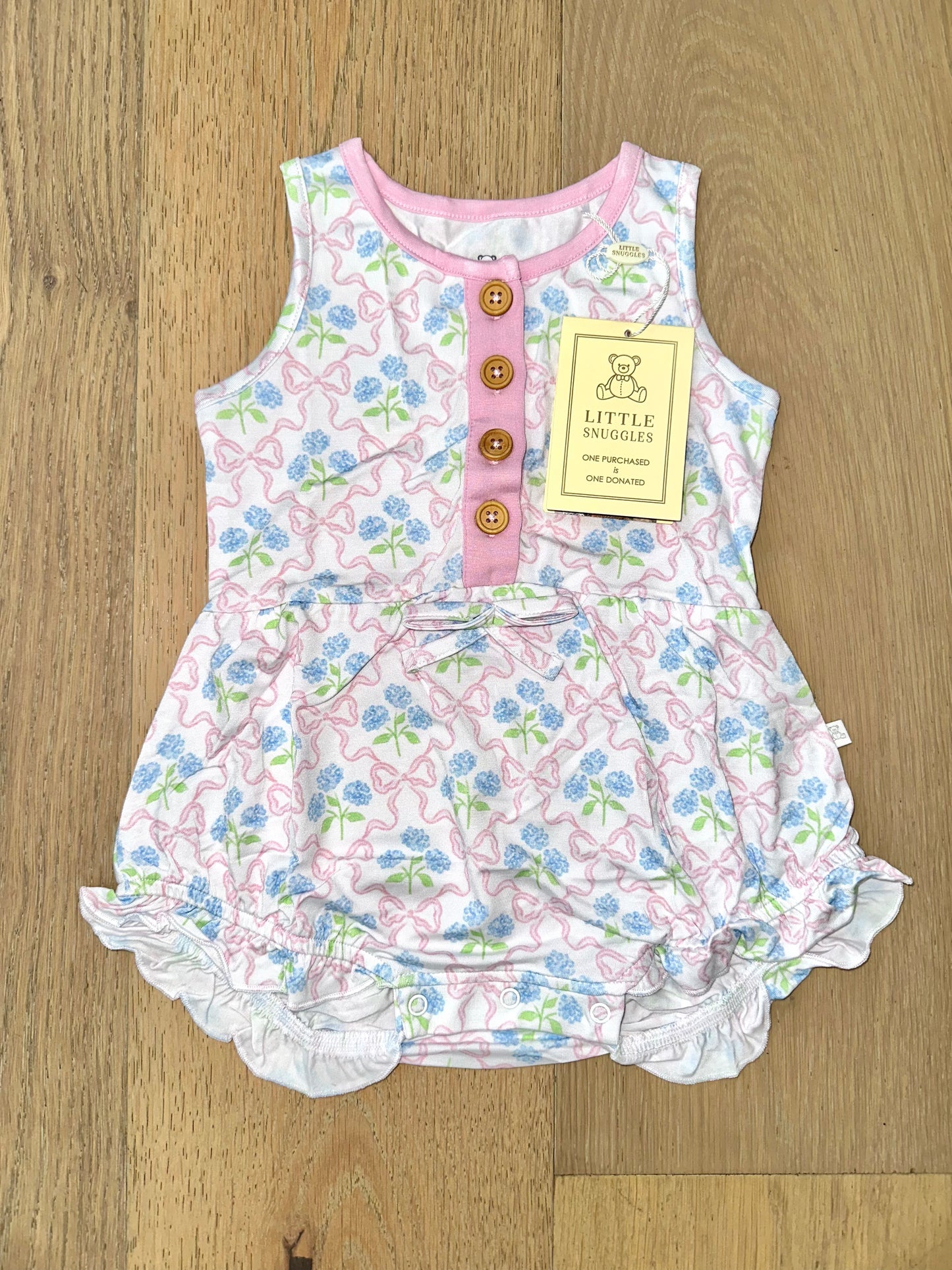 Bamboo Bubble Romper (ADELINE)-SIMPLE THINGS MARTHA'S VINEYARD