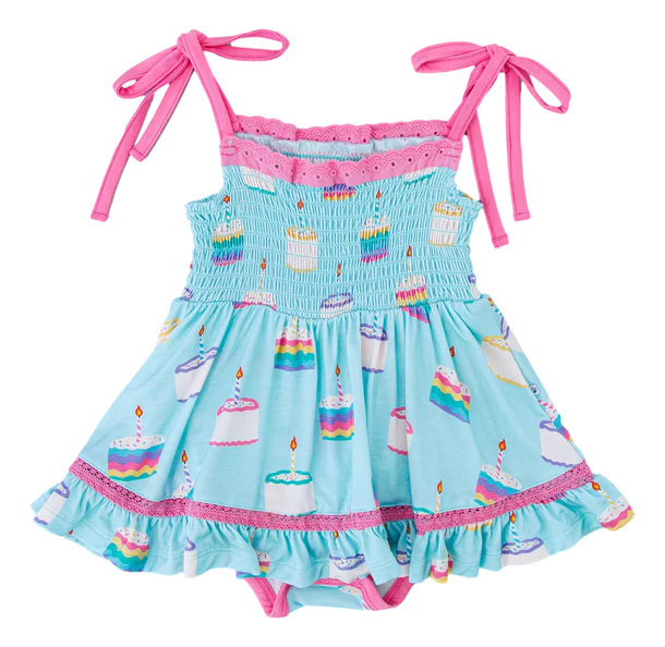 Smocked Birdie Twirl- HARLOW