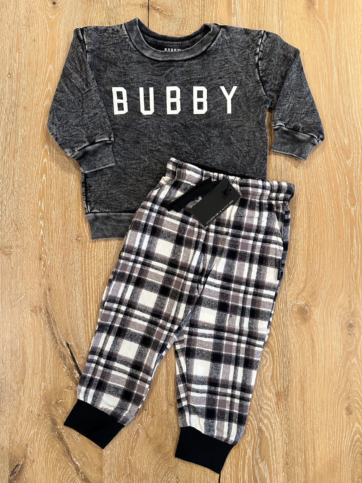 Pullover- BUBBY in BLACK ACID