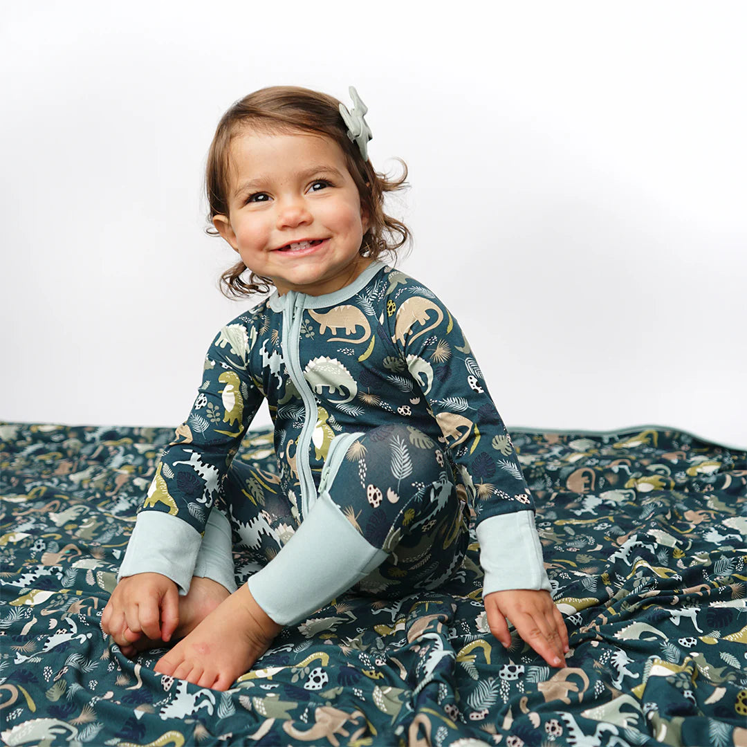 Convertible Pajamas- Prehistoric Friends Dinosaur