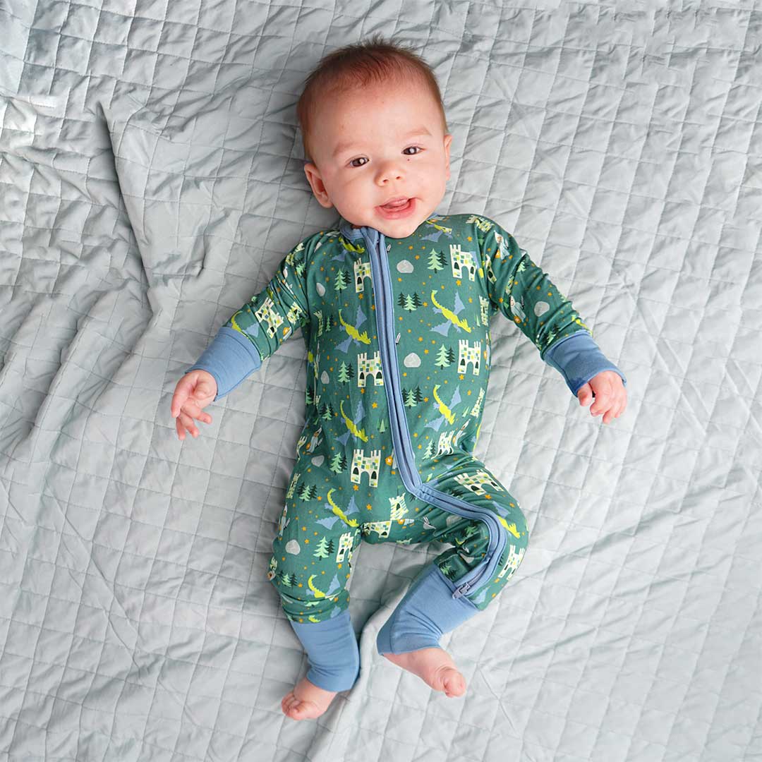 Bamboo Convertible Sleepie- Ever After Fairytale Dragons
