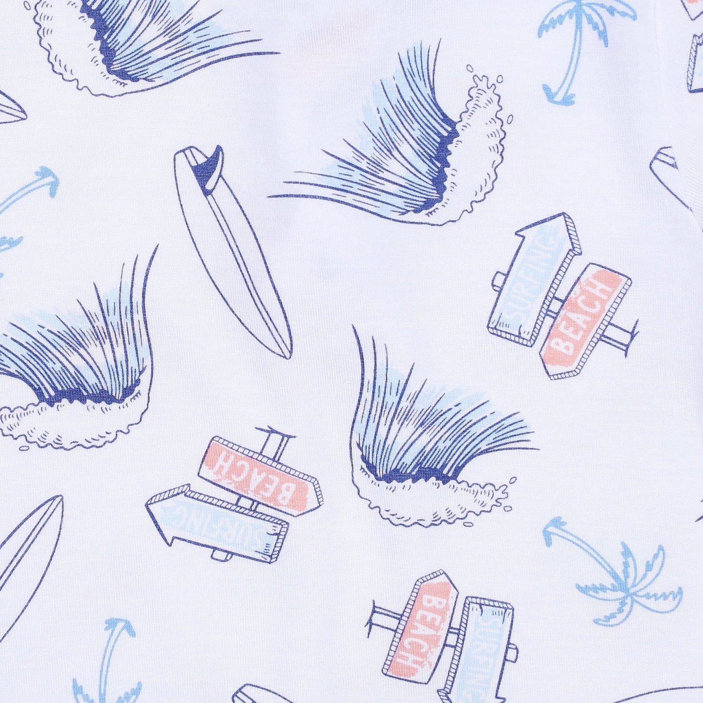 Catch Some Waves Flutters Playsuit