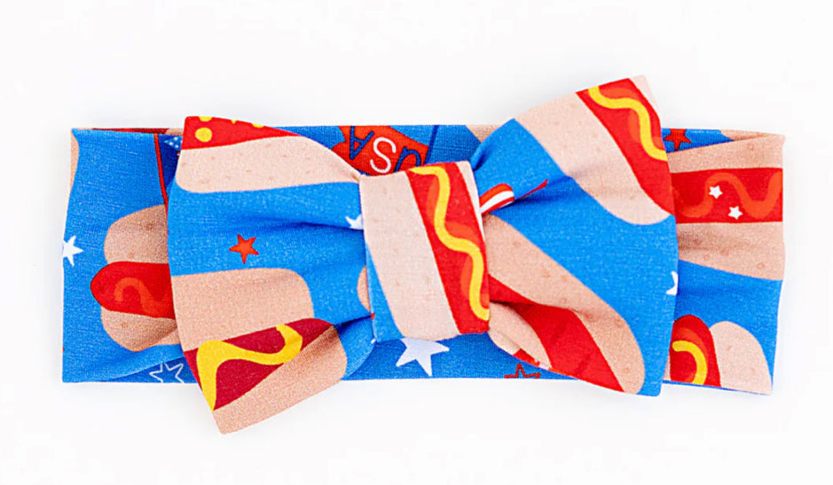 It’s The Fourth of July and It Makes Me Want a Hot Dog Real Bad Bow