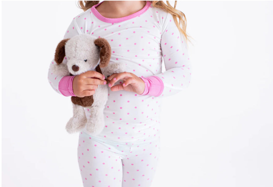Marie Polka Dot 2pc Pajama Set