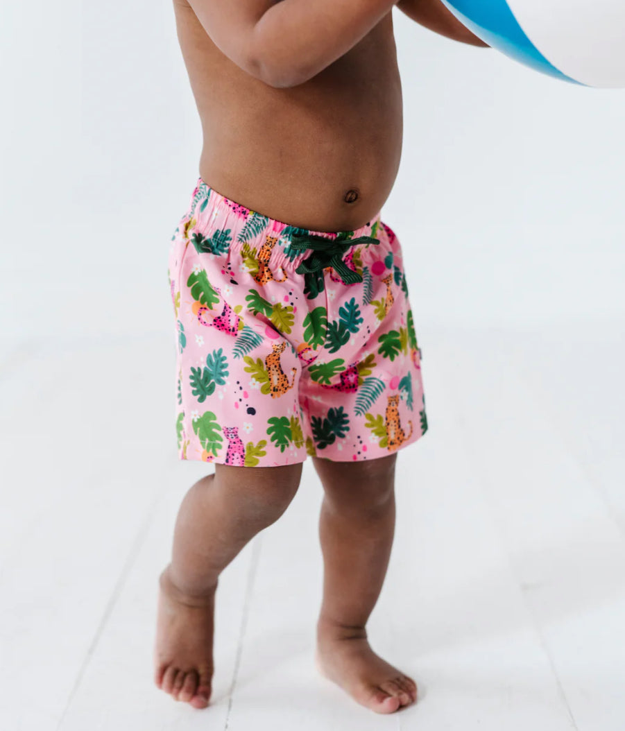 Spot On Cheetah Boys Swim Trunks