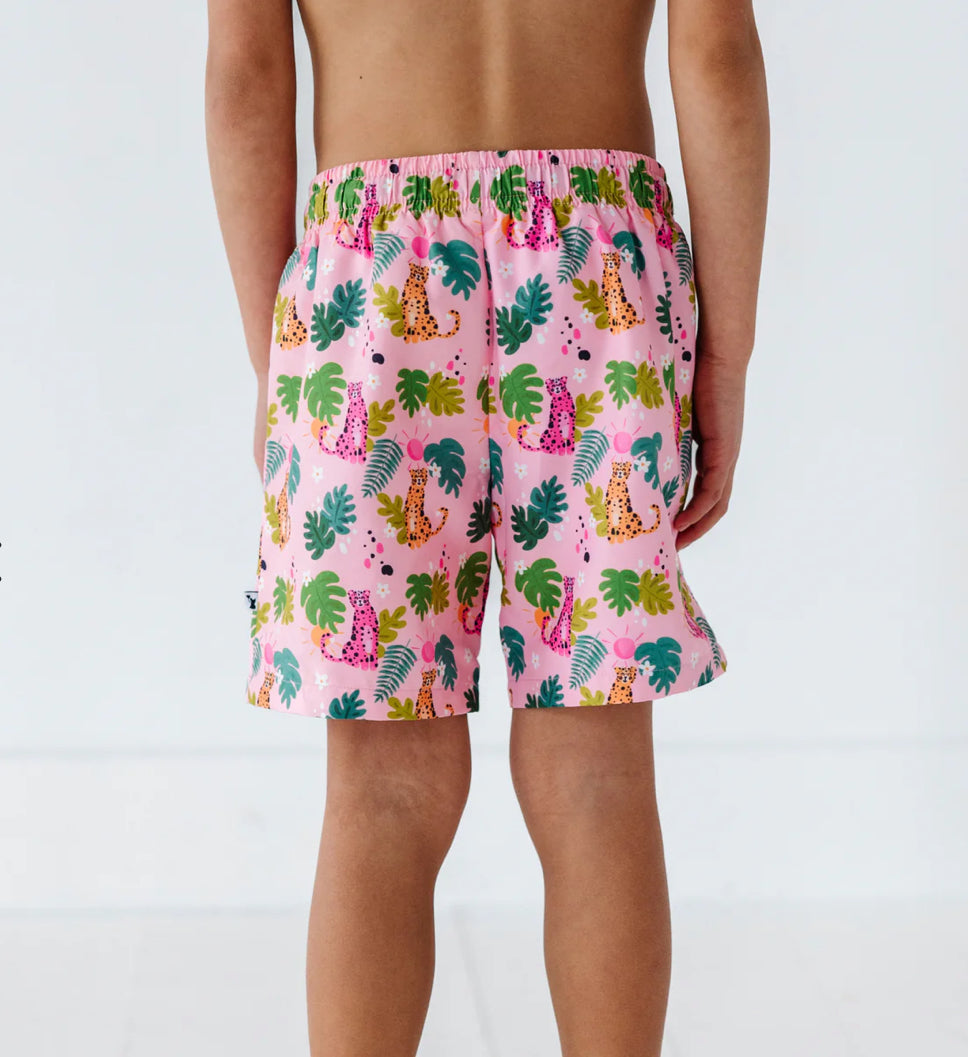 Spot On Cheetah Boys Swim Trunks