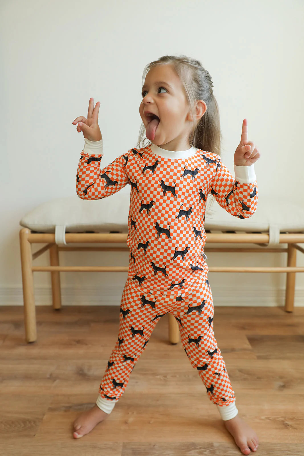 2pc Bamboo Pajama Set- Tennessee Coonhound