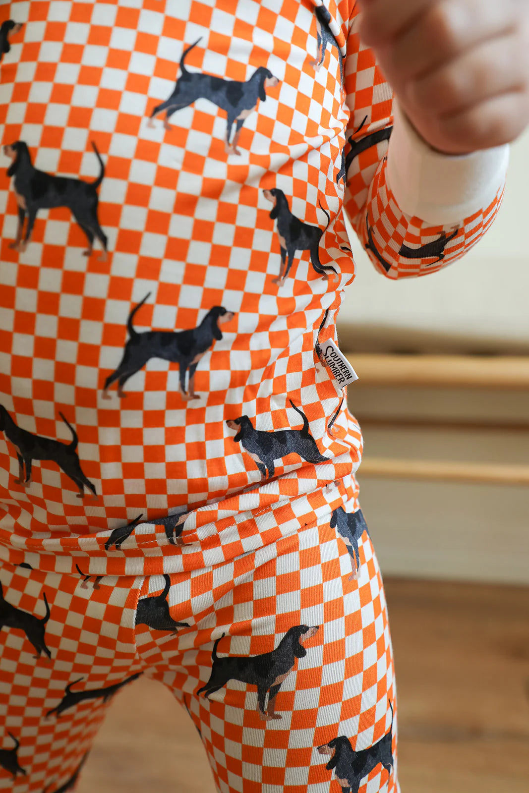 2pc Bamboo Pajama Set- Tennessee Coonhound