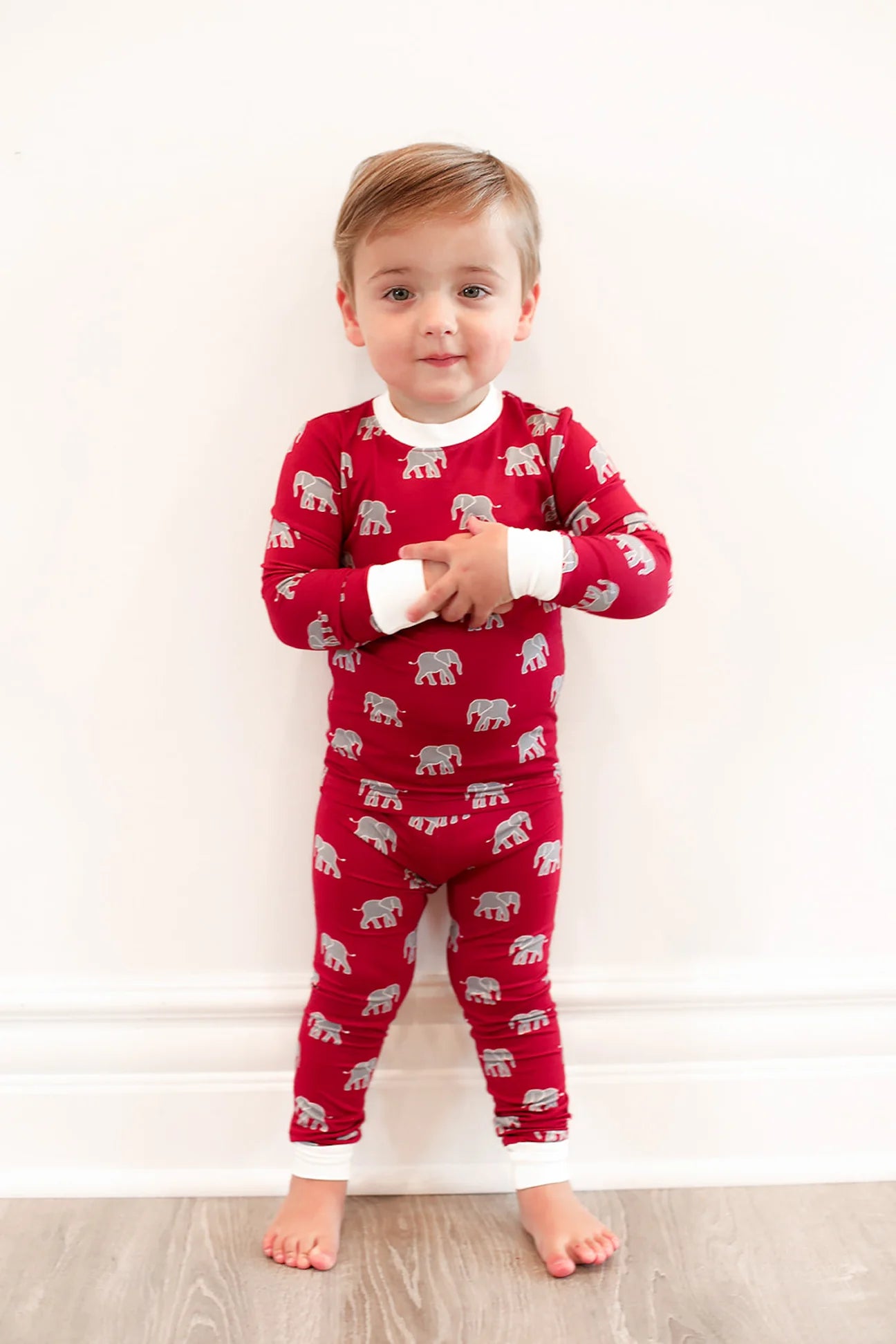 2pc Bamboo Pajama Set- Elephant