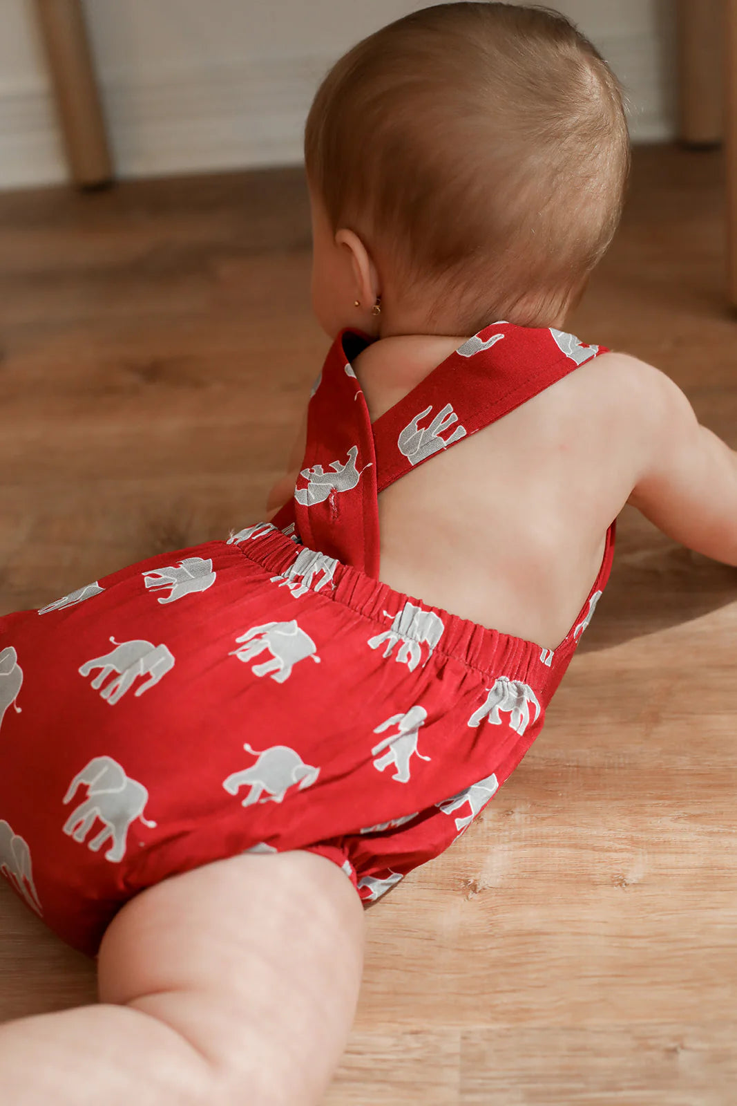 Bamboo Sun Bubble with Adjustable Straps- Elephants