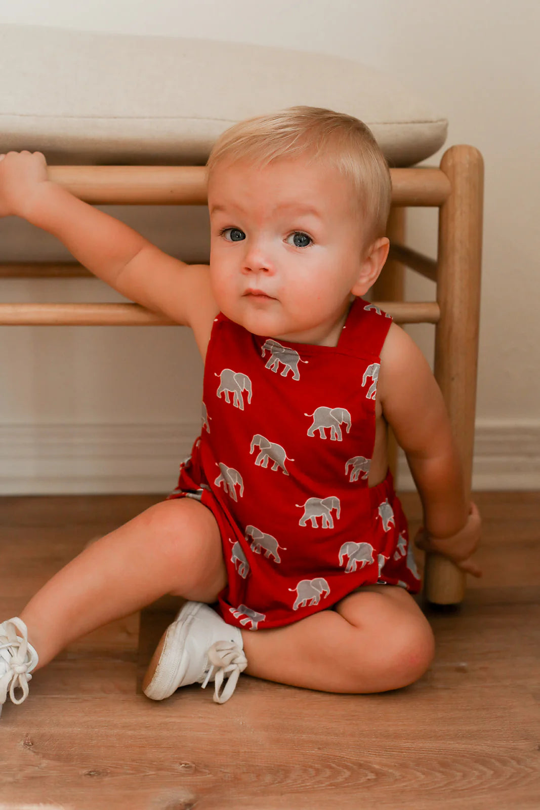 Bamboo Sun Bubble with Adjustable Straps- Elephants