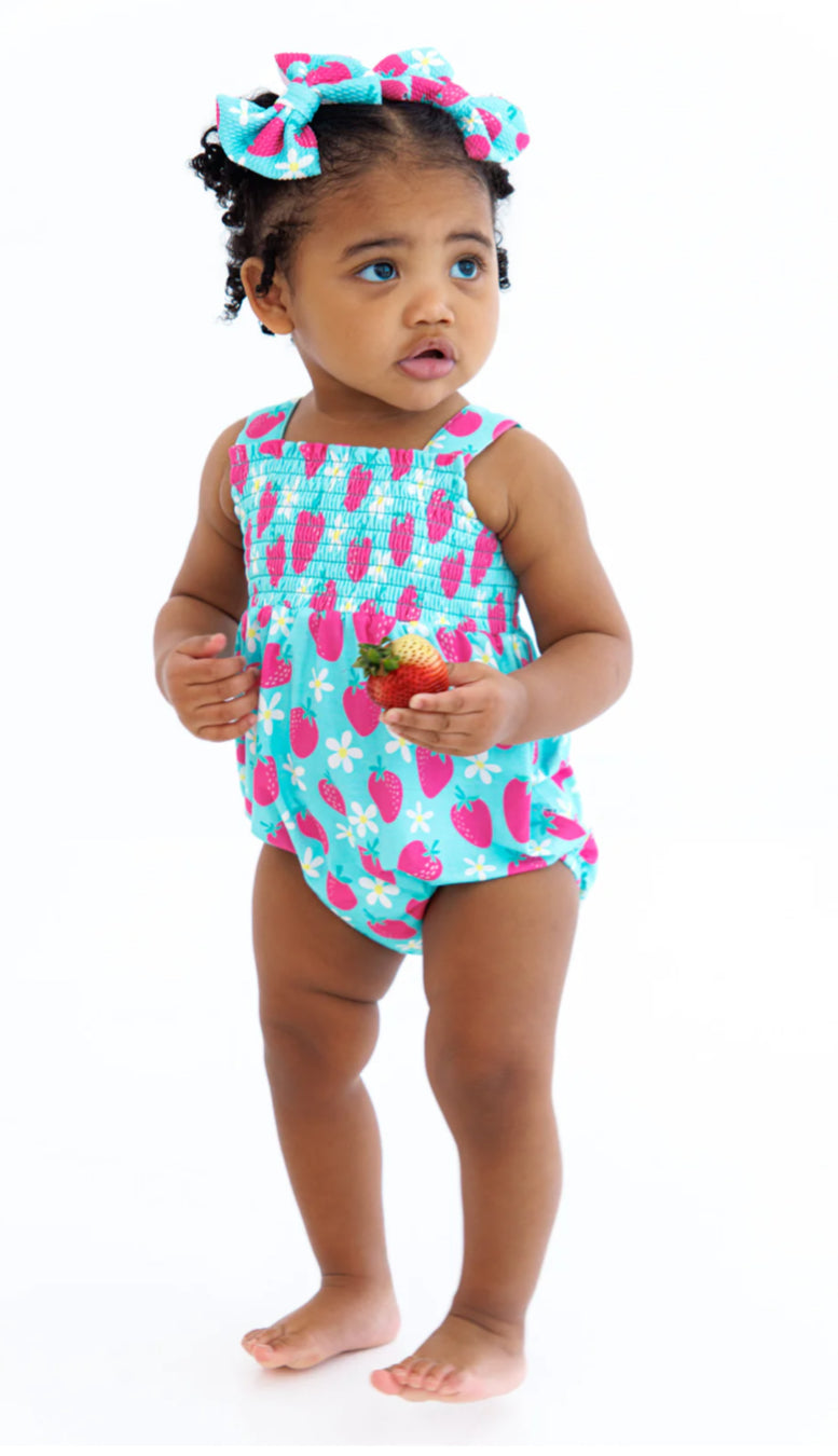 Smocked Birdie Bubble- JUNE