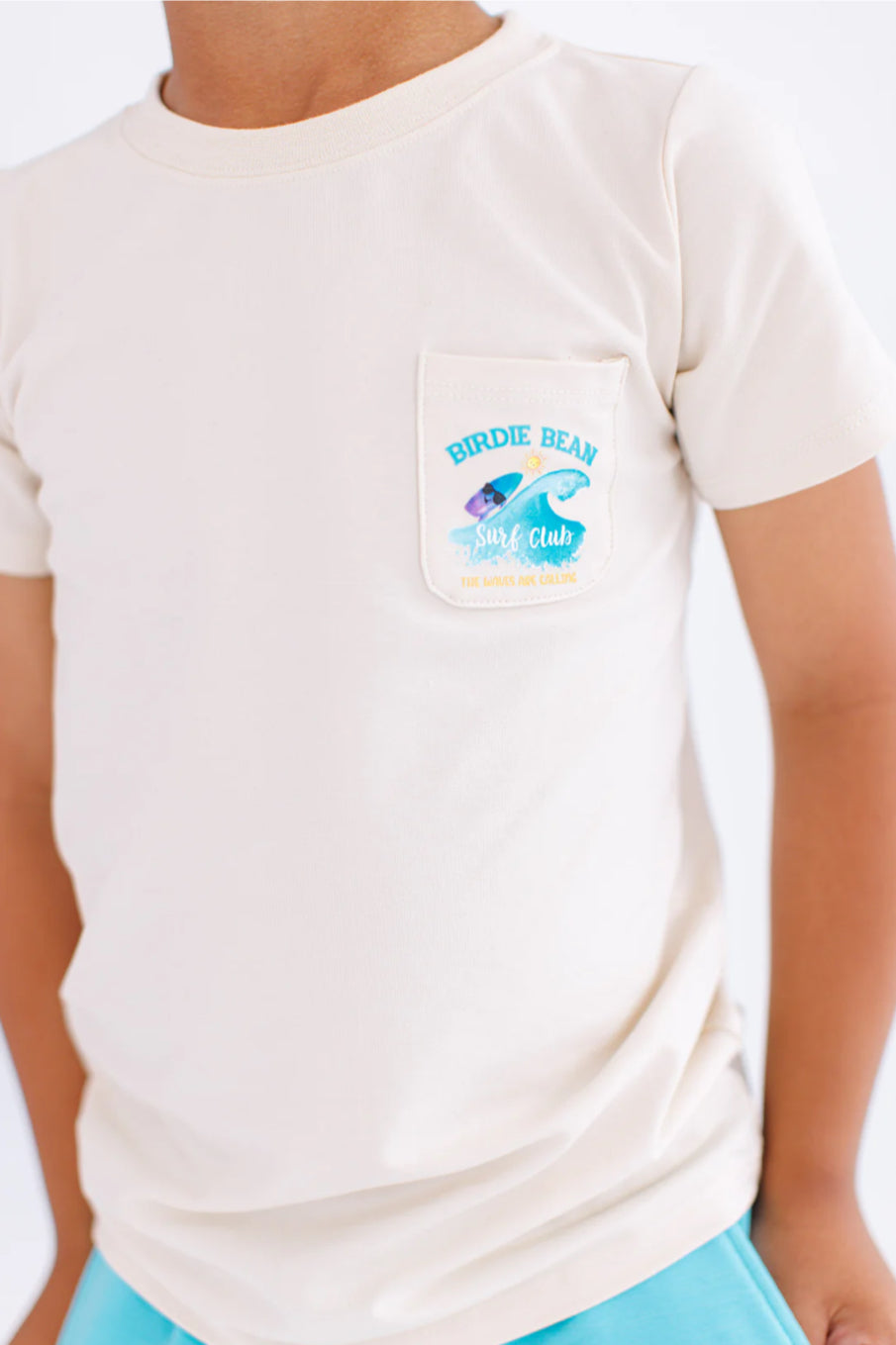Bamboo/Cotton Graphic T-Shirt- Surf Club