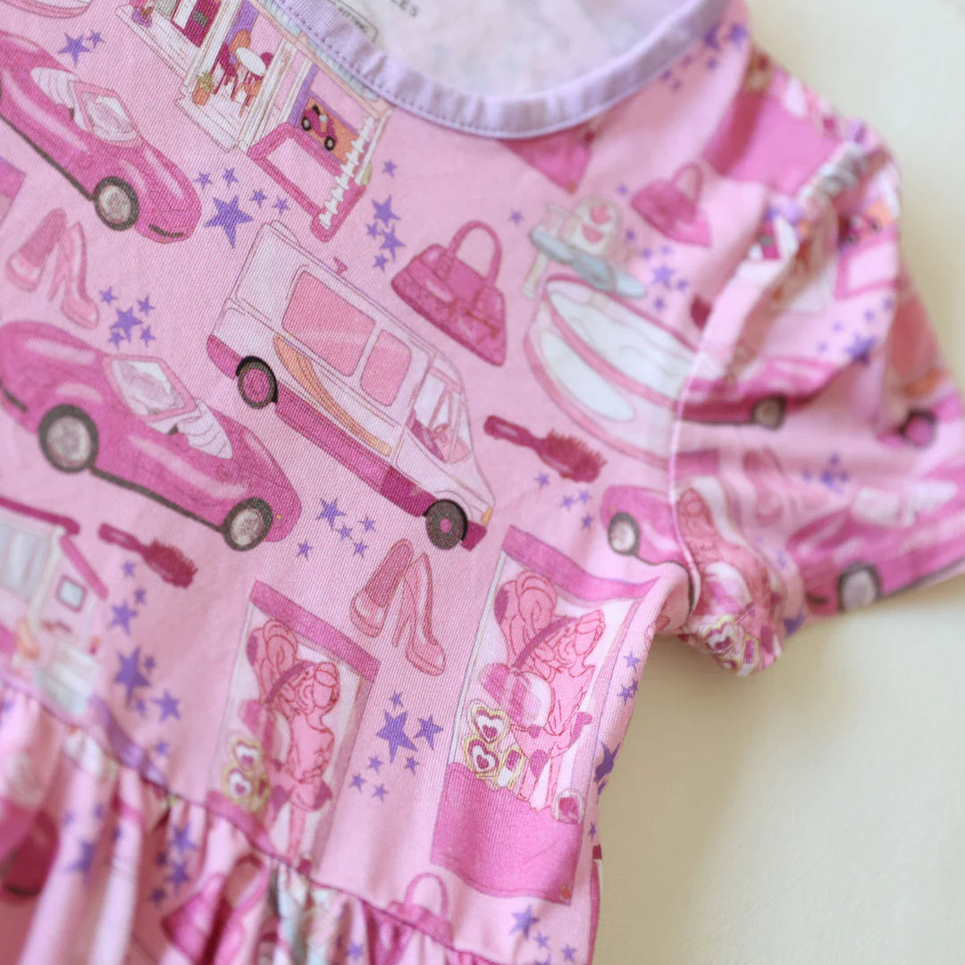 Girls Bamboo Twirl Dress- DREAM DOLL