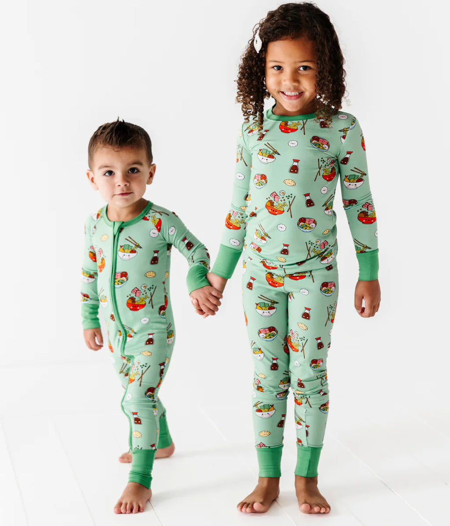 Convertible Footies- ROCKIN’ AND RAMEN