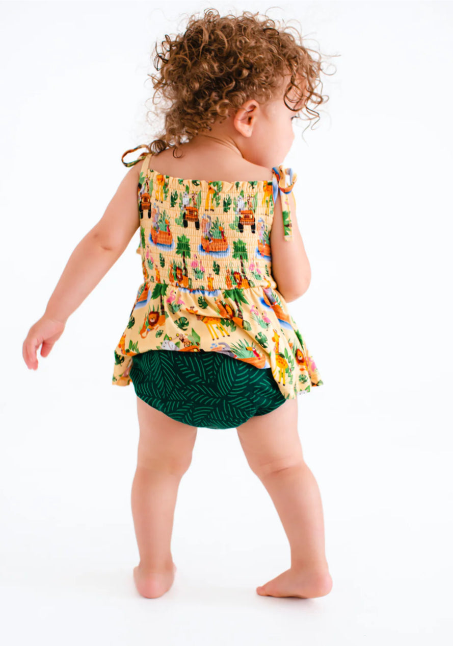 Smocked Birdie Twirl Dress- LEO
