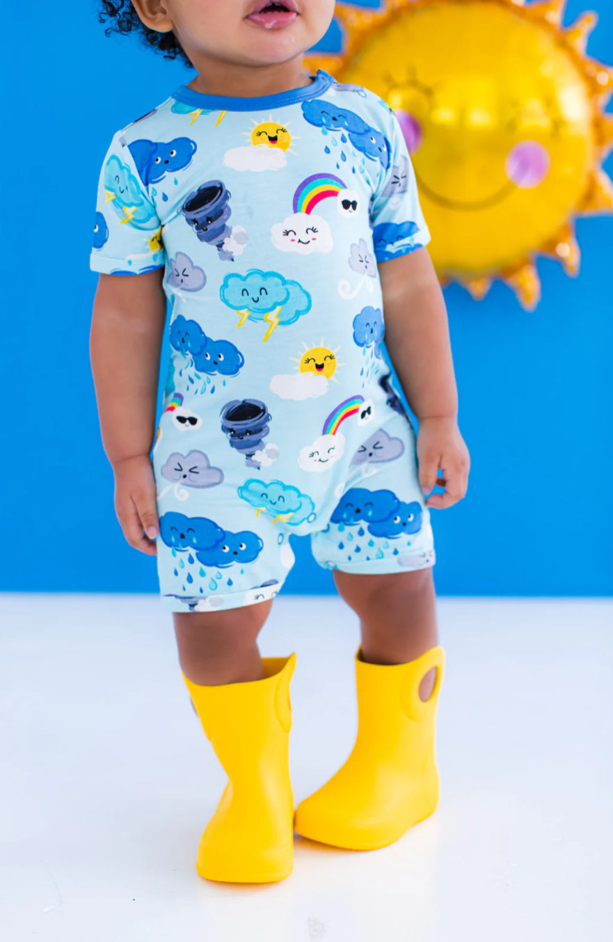 Shortie Tank Romper- SKYLER