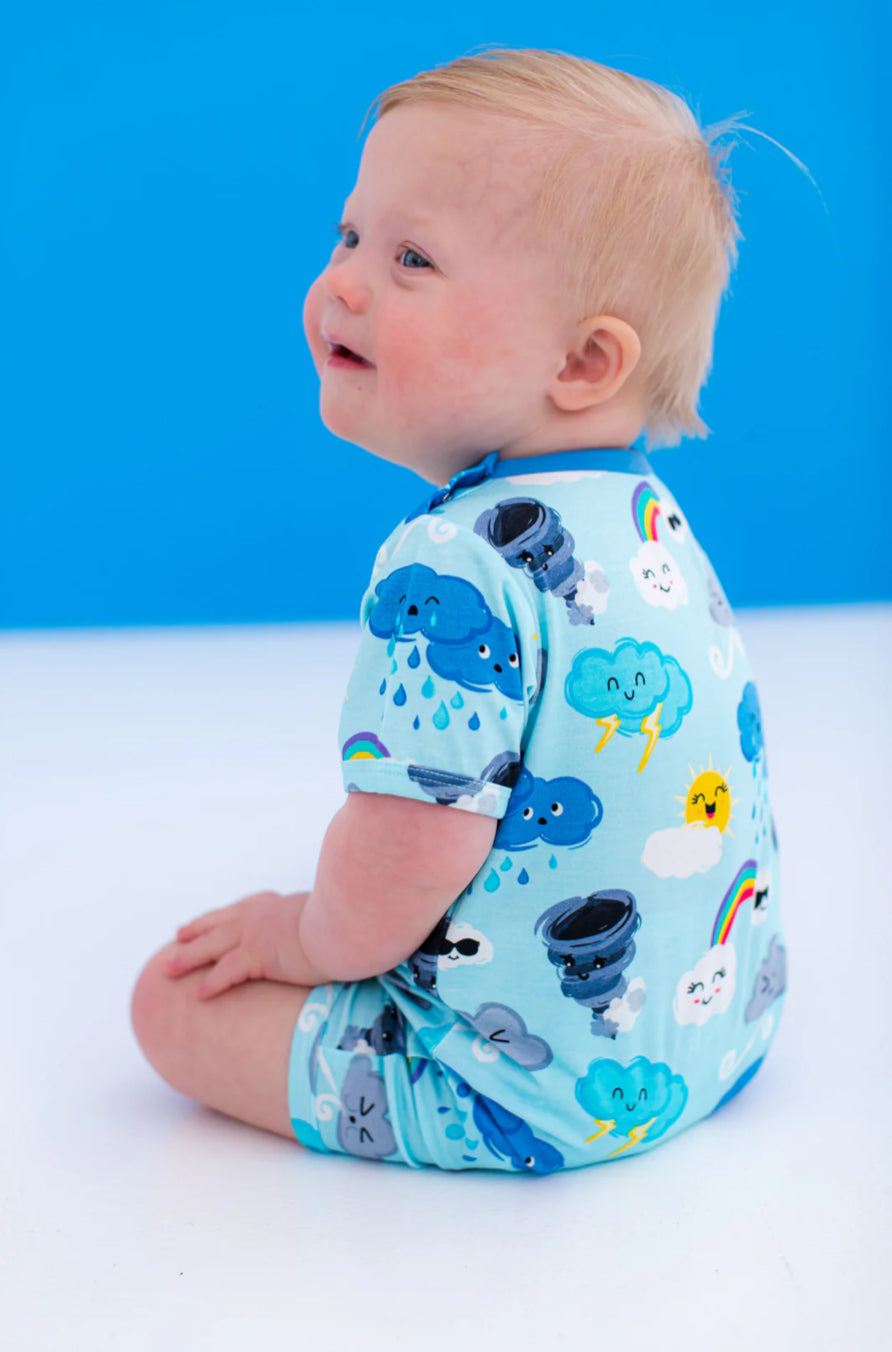 Shortie Tank Romper- SKYLER
