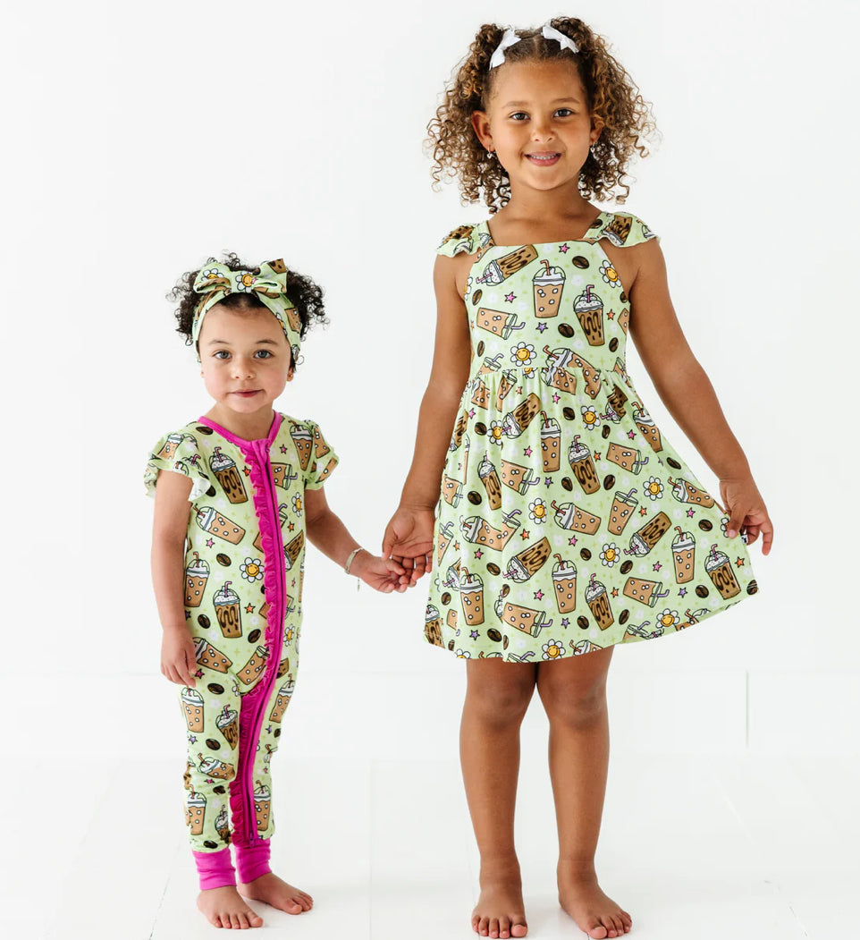 Toddler/Girls Dresses- COLD BREW CREW