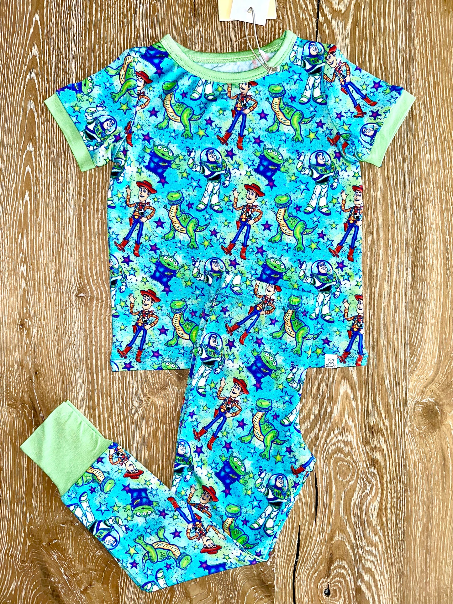 Bamboo Short Sleeve Pant Lounge Set- TO INFINITY