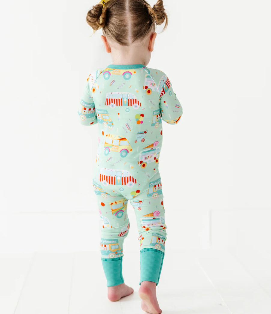 Convertible Footies- SUNDAE FUNDAY