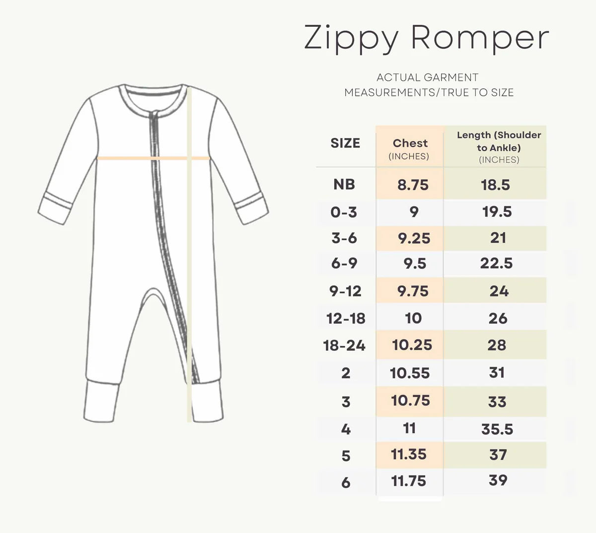 Bamboo Zippy Romper (Connor)- PARTY WITH POOH