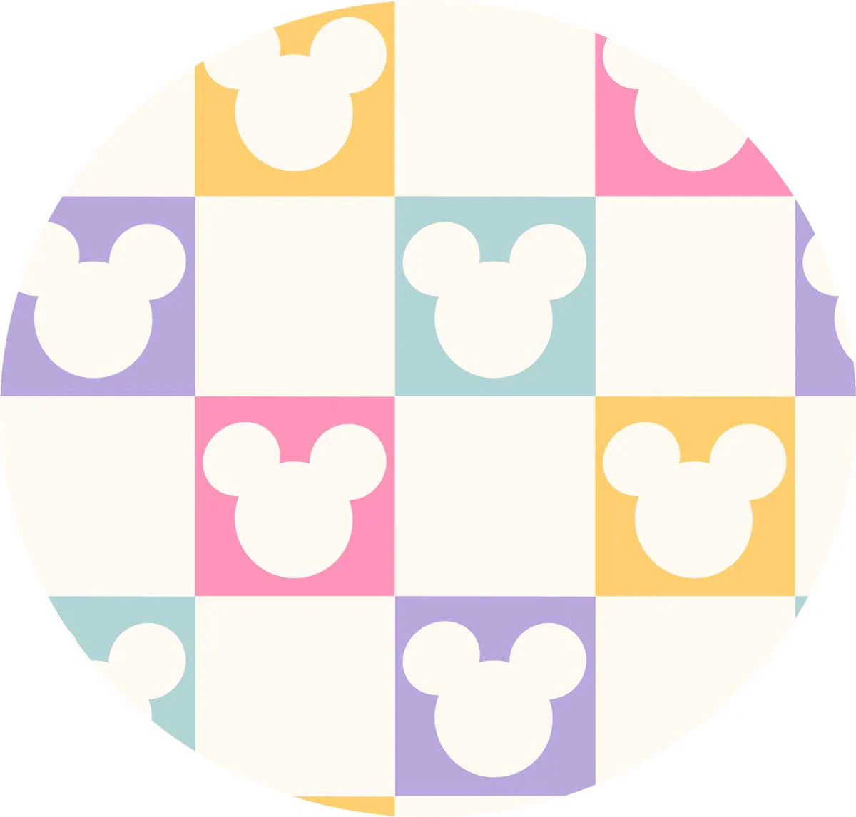 Bamboo Flutter Sleeve & Shorts Lounge Set (Olivia)- MICKEY PASTEL EARS