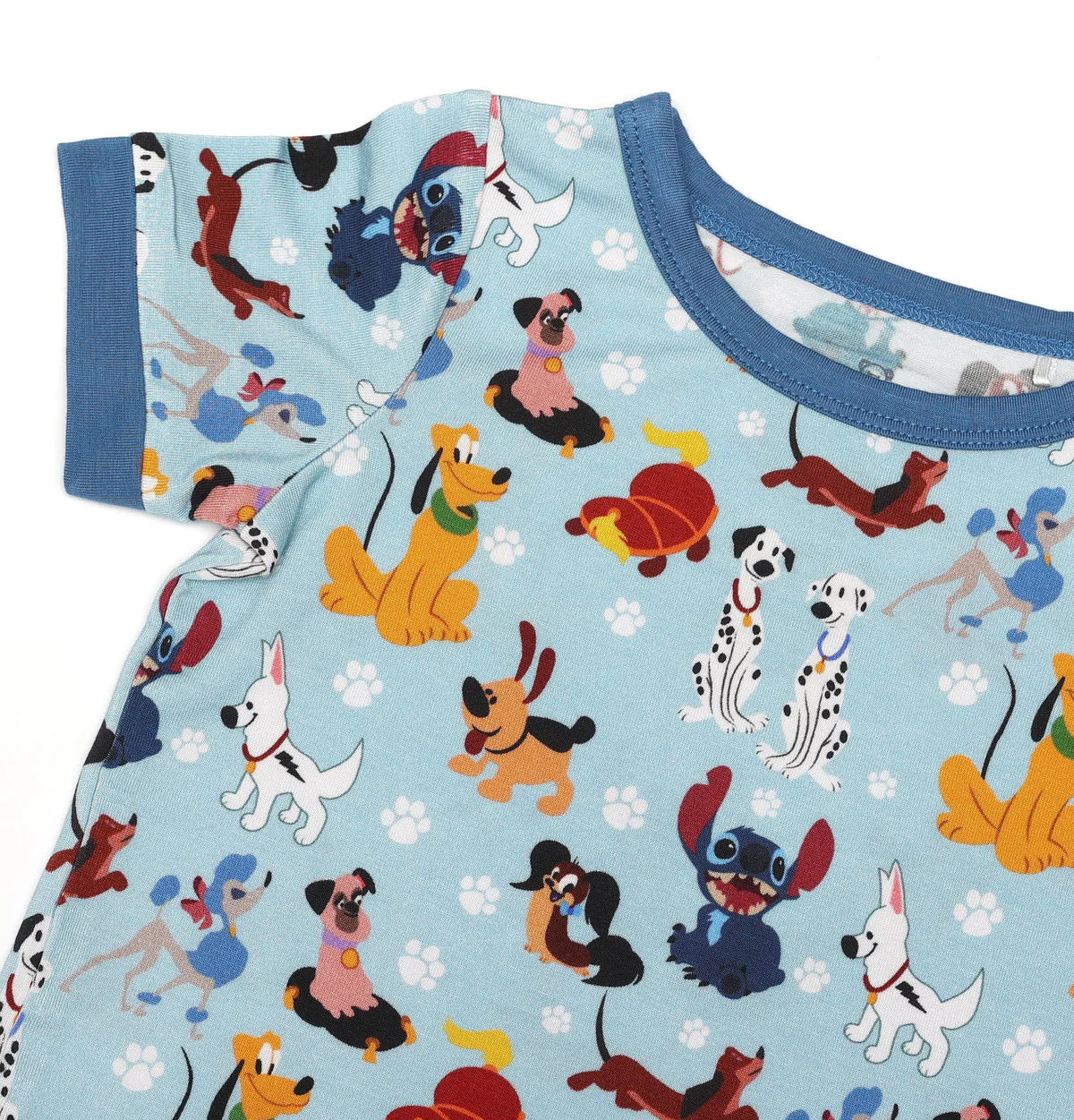 Bamboo Short Sleeve Pant Lounge Set (Kennedy)- MAGIC DISNEY MUTTS DOGS