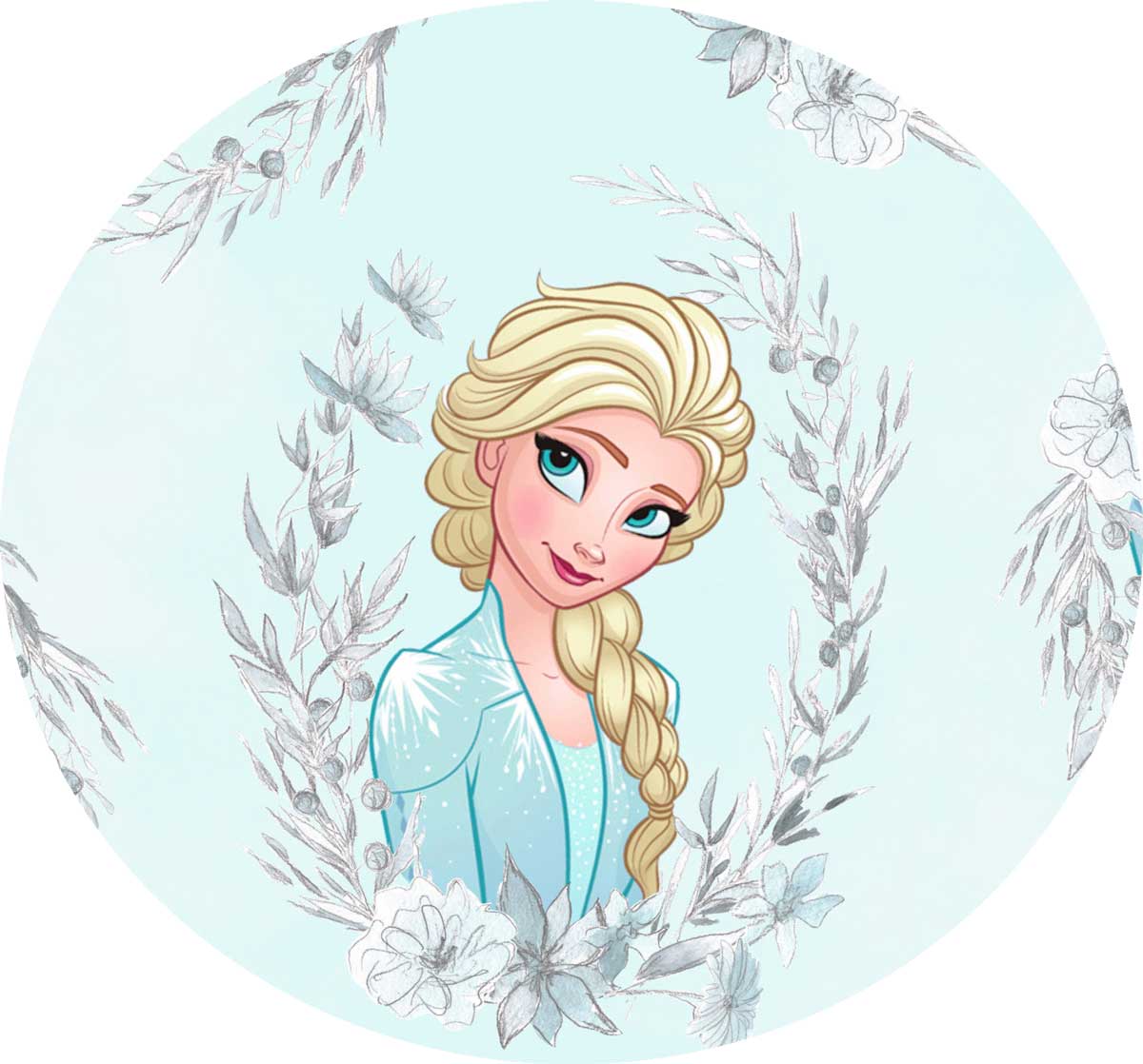 Bamboo Long Sleeve Lounge Set (Willow)- MAGICAL ELSA ICE PRINCESS