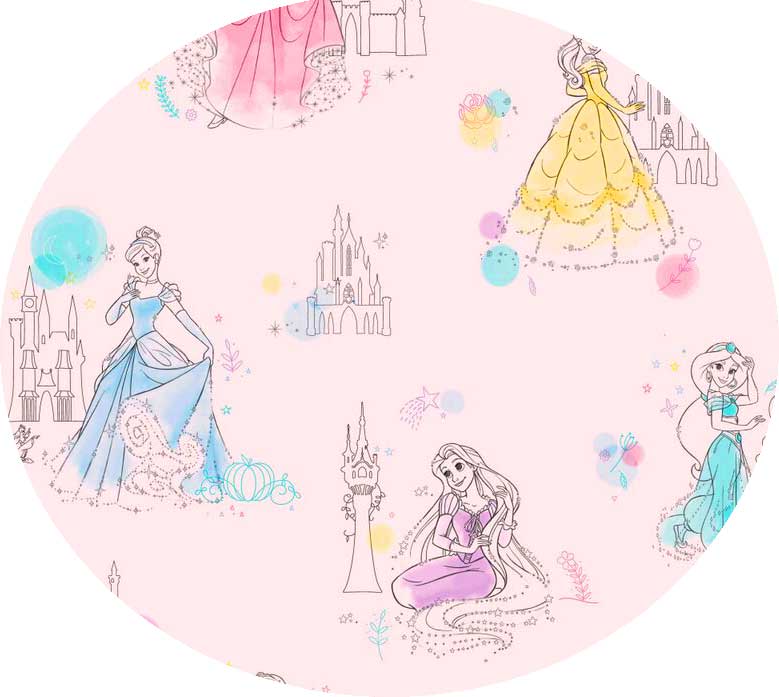 Bamboo Flutter Sleeve & Shorts Lounge Set (OLIVIA)- MAGICAL PRINCESS CASTLES