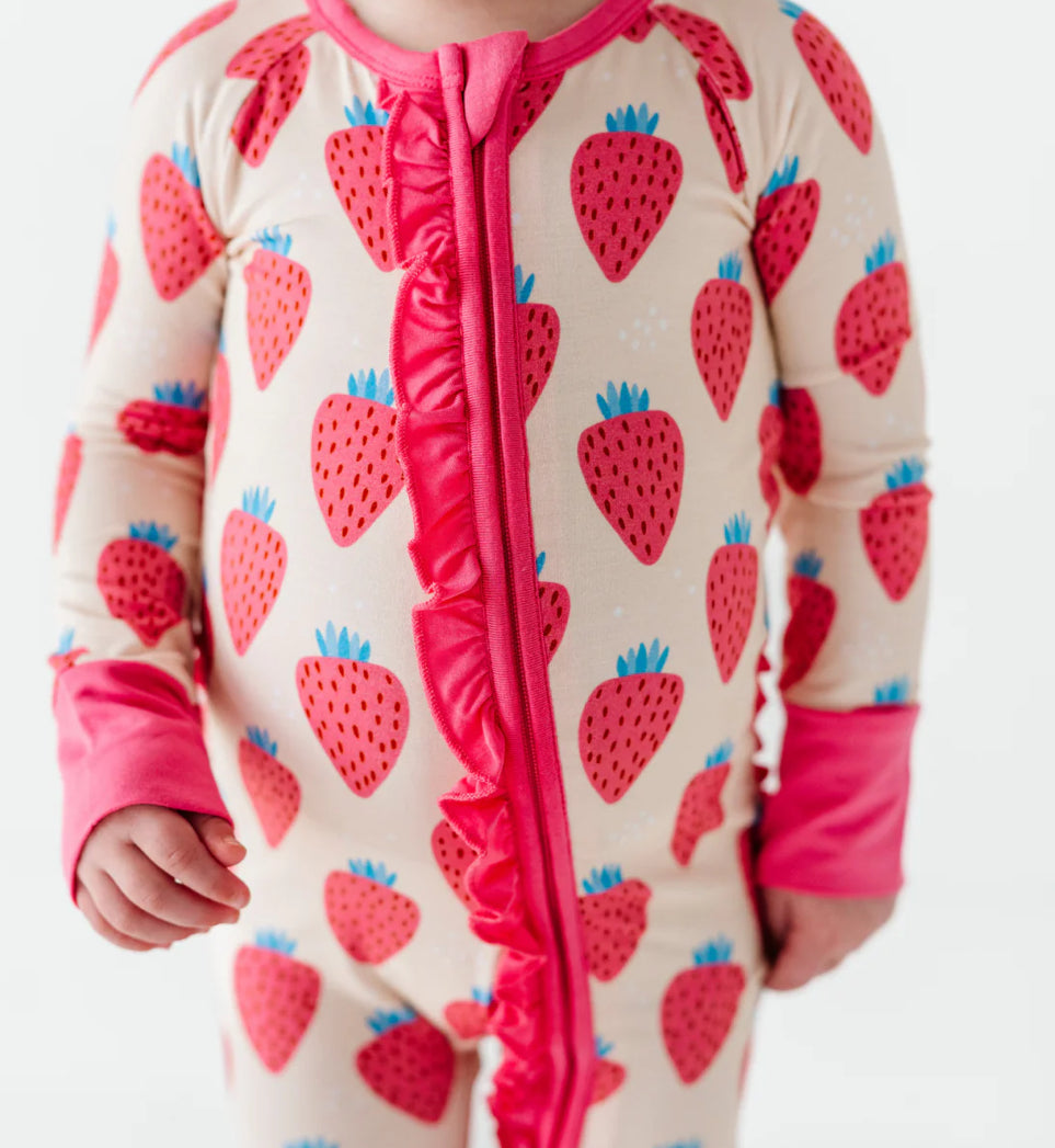 Convertible Footies with Ruffle- YOU’RE MY JAM