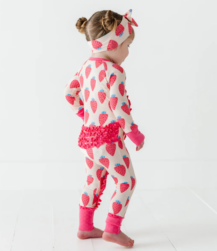 Convertible Footies with Ruffle- YOU’RE MY JAM