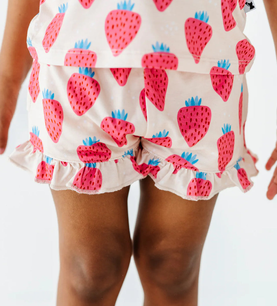 Bamboo Flutter Sleeve & Shorts Lounge Set- YOU’RE MY JAM