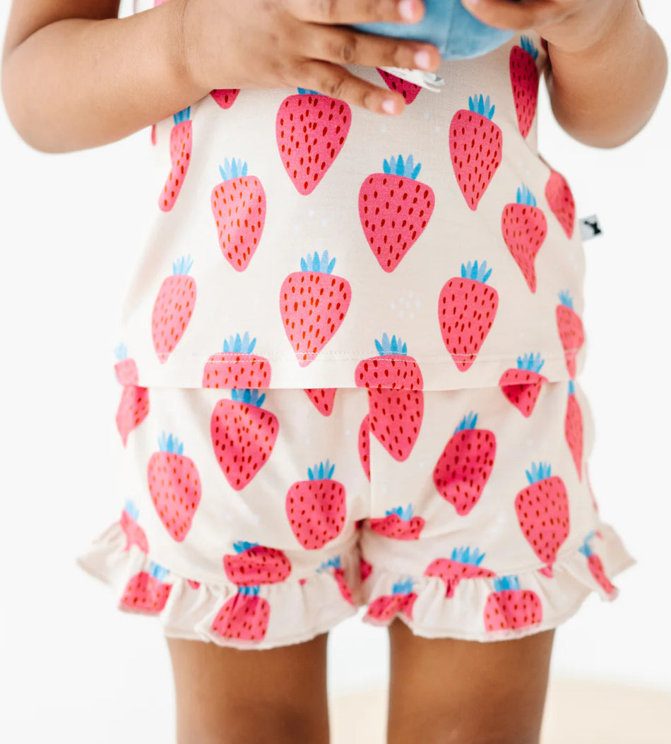 Bamboo Flutter Sleeve & Shorts Lounge Set- YOU’RE MY JAM