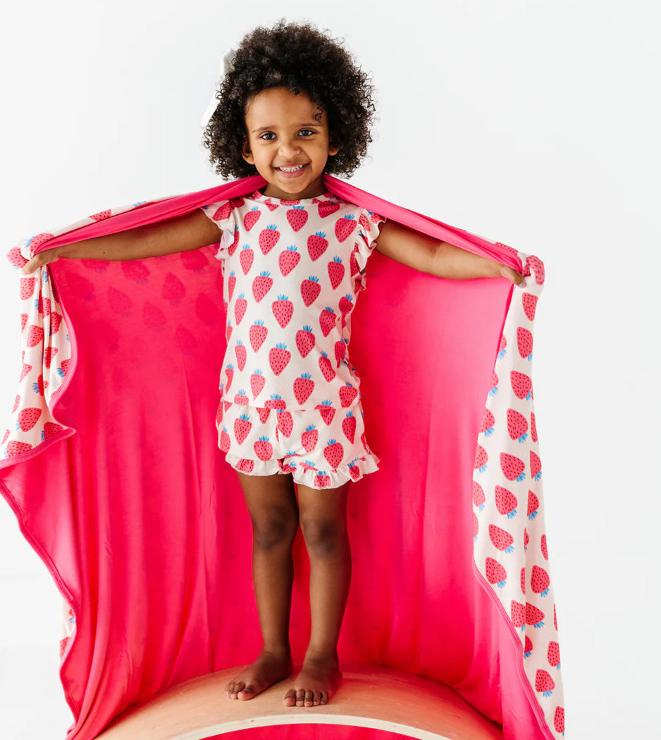 Bamboo Flutter Sleeve & Shorts Lounge Set- YOU’RE MY JAM