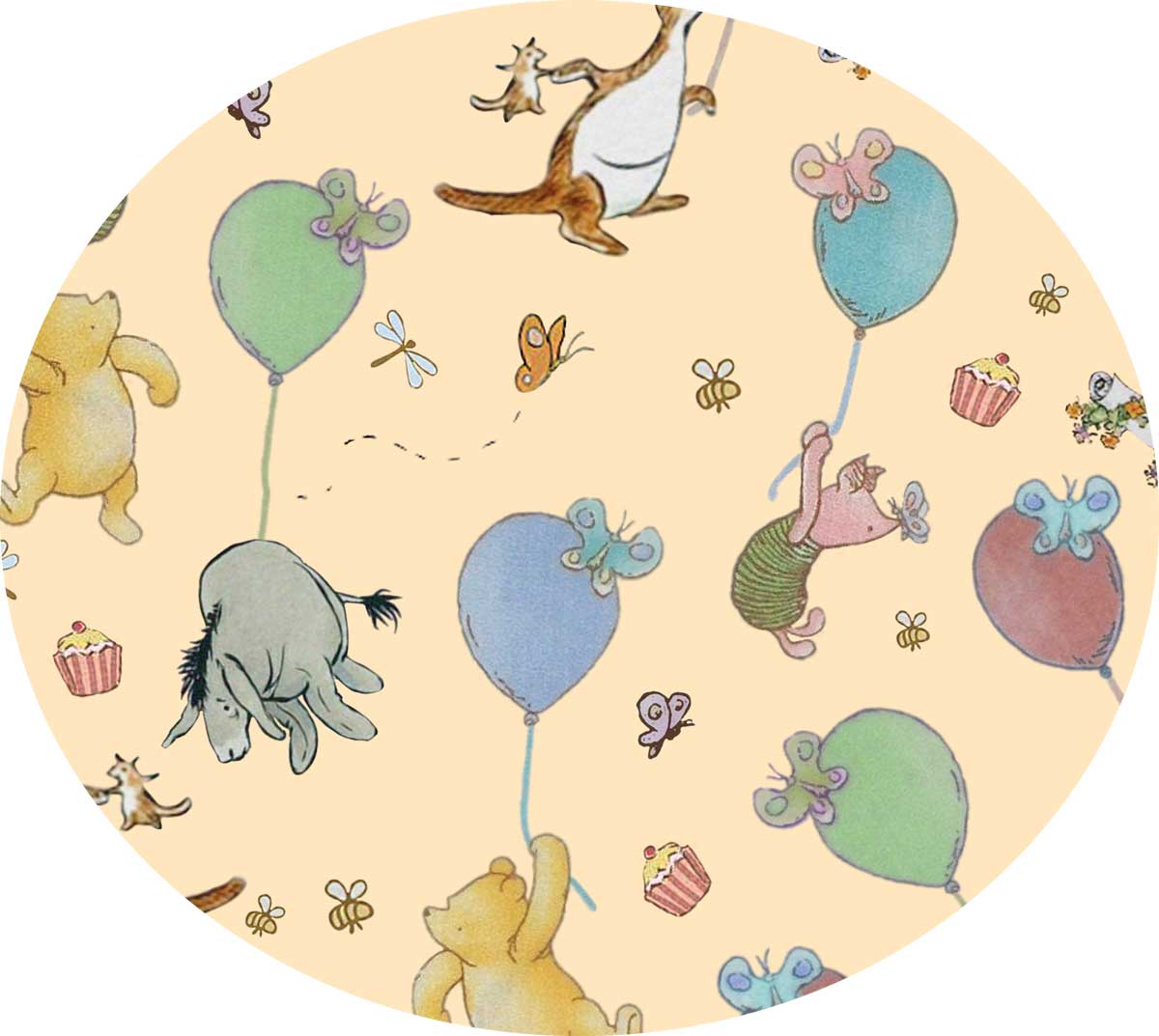 Bamboo Shorty Romper- PARTY WITH POOH