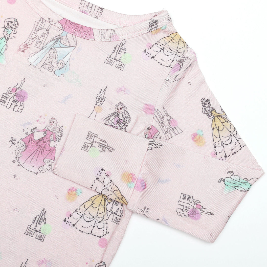 Bamboo Long Sleeve Lounge Set(WILLOW)-MAGICAL PRINCESS CASTLES