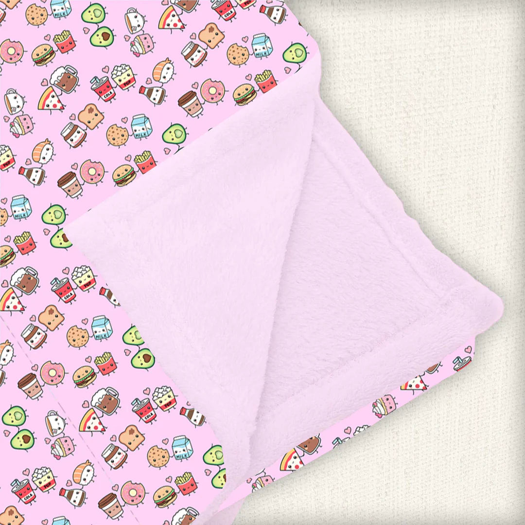 Small Minky Lush Blanket 40x40- TRUE LOVE PERFECT MATCH
