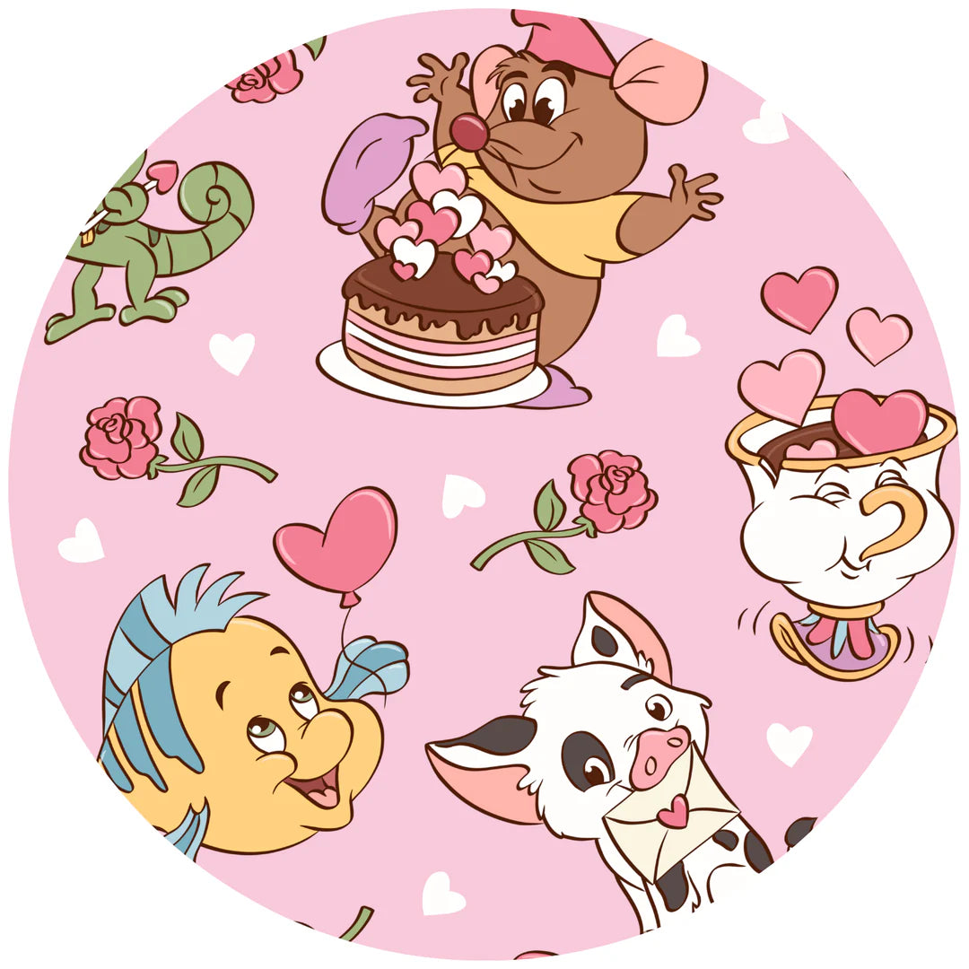 3 Layer Non Quilted Bamboo Blanket 50X65- TRUE LOVE SWEET SIDEKICKS