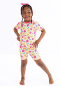 2 Piece Pajama Set- SUMMER WITH FACES